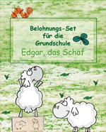 Belohnungs-Set für die Grundschule "Edgar, das Schaf"