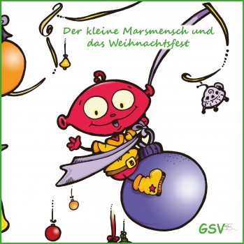 Der kleine Marsmensch und das Weihnachtsfest - interaktiver Leseadventskalender (CD-Rom)
