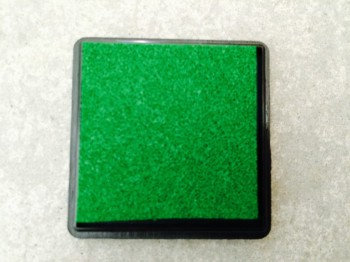 GSV Stempelkissen, grün, 3,5 x 3,5cm