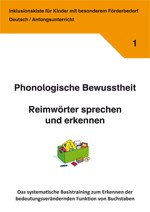 Inklusionskiste 1 - Phonologische Bewusstheit: Reimwörter sprechen und erkennen (ebook)